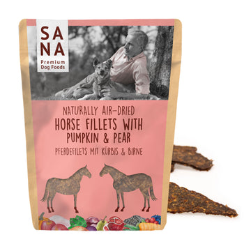 Filets de cheval avec potiron & poire (100g)